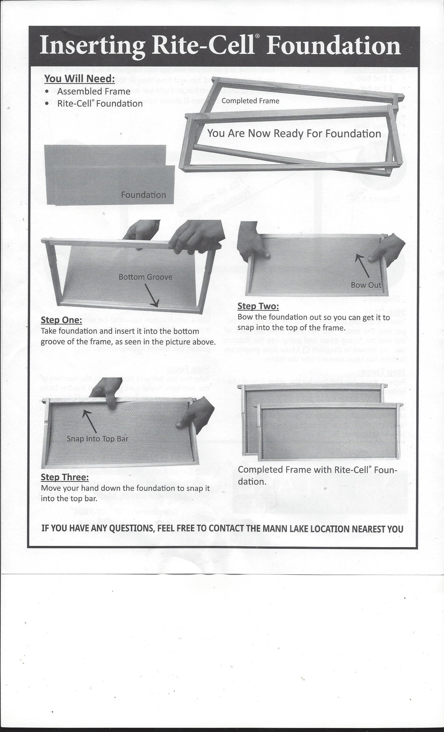 Deep Unassembled Frames for Plastic Foundation