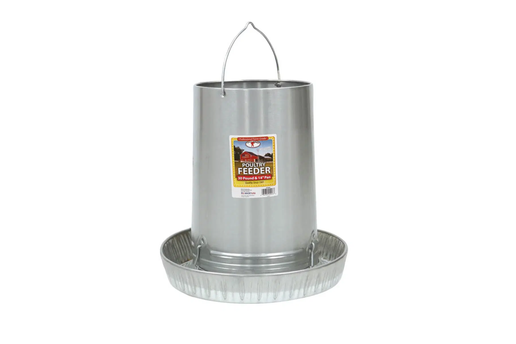 30lb Galvanized Hanging Feeder