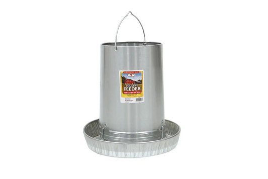 30lb Galvanized Hanging Feeder