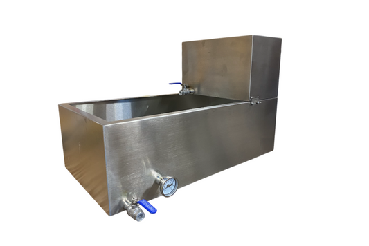 Maple Sugaring Boiling Pan with Warming Pan - 30" x 16" x 9.5"